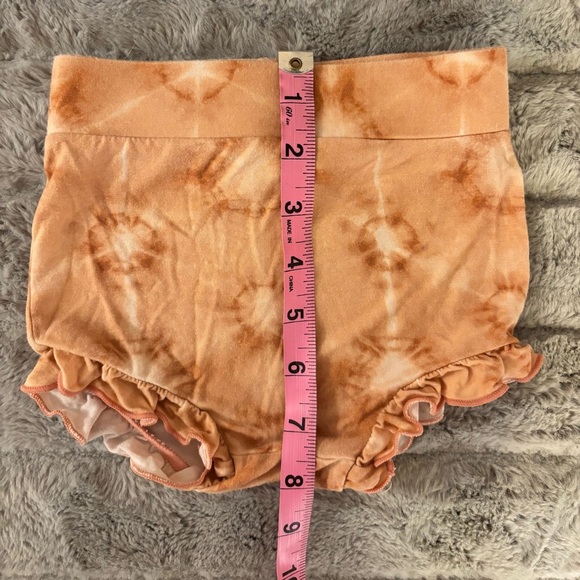 Angel Dear X Spearmint Love 12 - 18 Months Peach Tie Dye Bloomers, Bummies - Picture 8 of 9